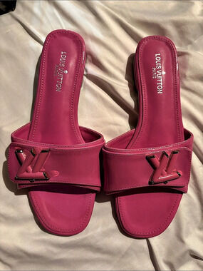 Inspired by Logo Slide Sandals Pink EU 38